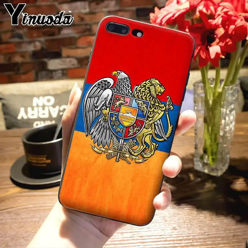 Yinuoda российский флаг герб Топ детальный чехол для телефона чехол для iPhone 7plus X 6 6S 7 8 8Plus 5S 11pro xs чехол для MAX XR