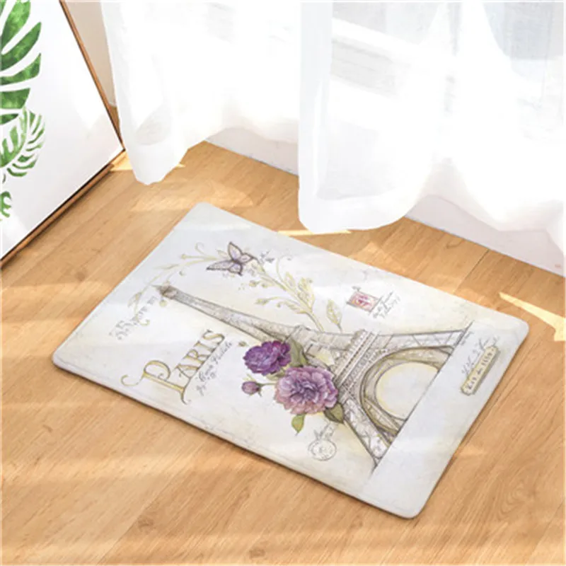 Красивые знаковые ковры &quotздания&quot Домашний тонкий Декор лестничные коврики