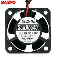 original for sanyo 109p0412h602 4020 404020mm dc 12v 4cm 0 11a server inverter cooling fan