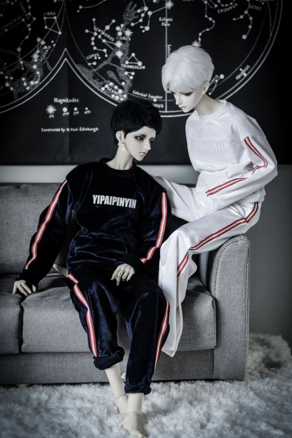 1/4 1/3 весы BJD аксессуары для одежды спортивный костюм футболка + штаны BJD/SD дядя