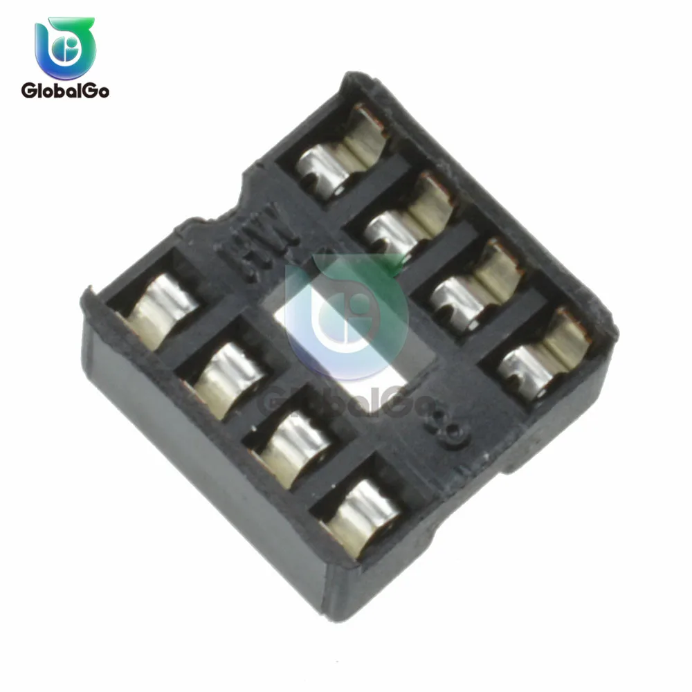 10 шт./партия 8P IC Блок держатель DIP8 DIP-8 разъем адаптера