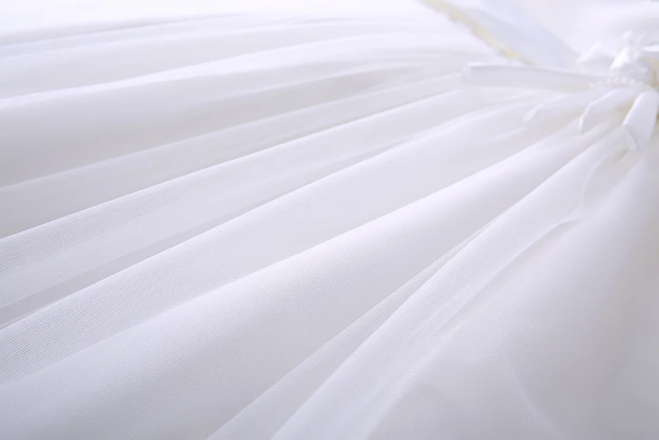 Симпатичные Новые Элегантные белые вечерние платья для девочек летнее платье