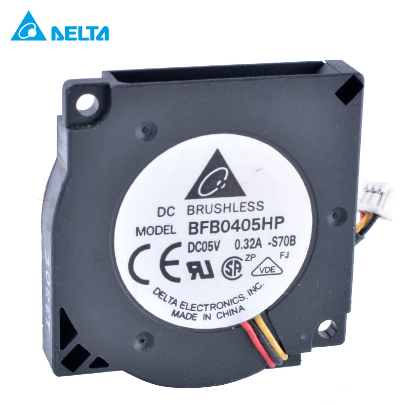 Дельта BFB0405HP 3 5 см мини ноутбук USB турбо вентилятор центробежный 3507 5В В 0.32A |