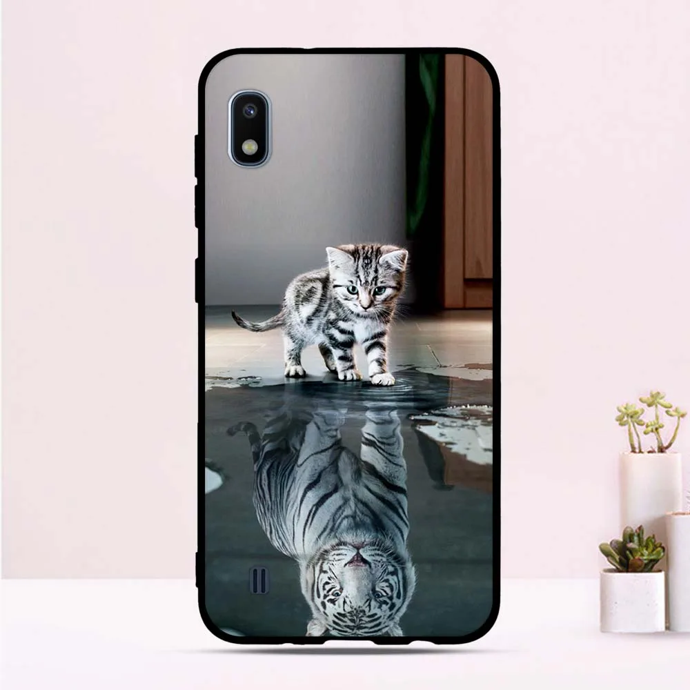 Чехол для Samsung Galaxy A10 мягкий резиновый силиконовый чехол задняя крышка 6 2 дюйма |
