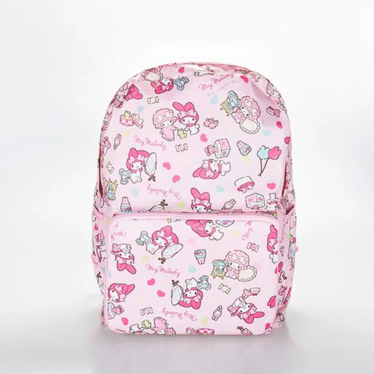 Милый женский школьный рюкзак с рисунком hello kitty каваи медведь складной
