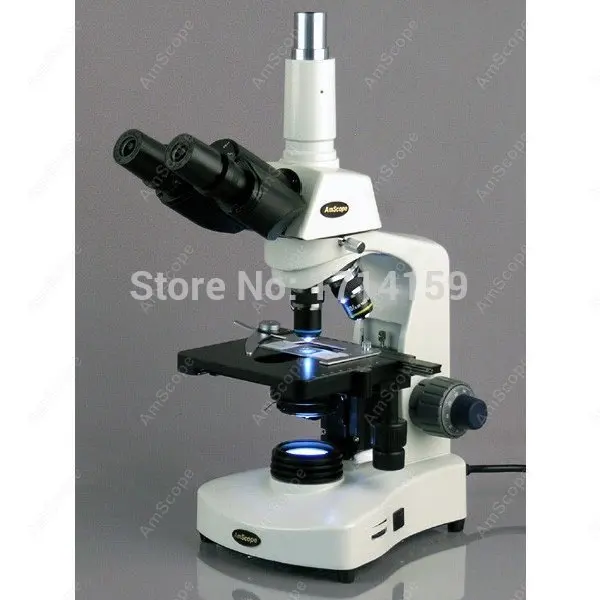Тринокулярный микроскоп светодиодсветодиодный лампа размером 40x2000x3 Вт с USB