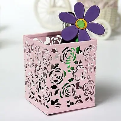 Настольный контейнер для хранения полый держатель ручек органайзер