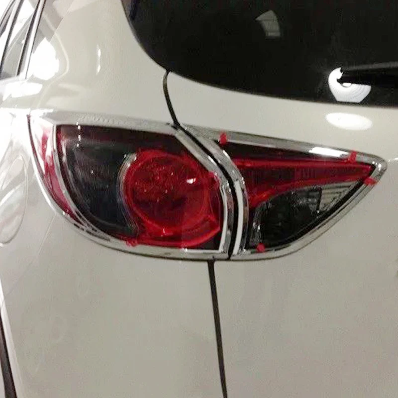 Для Mazda CX 5 2013 2014 2015 2016 ABS хромированный задний светильник лампа Рамка протектор