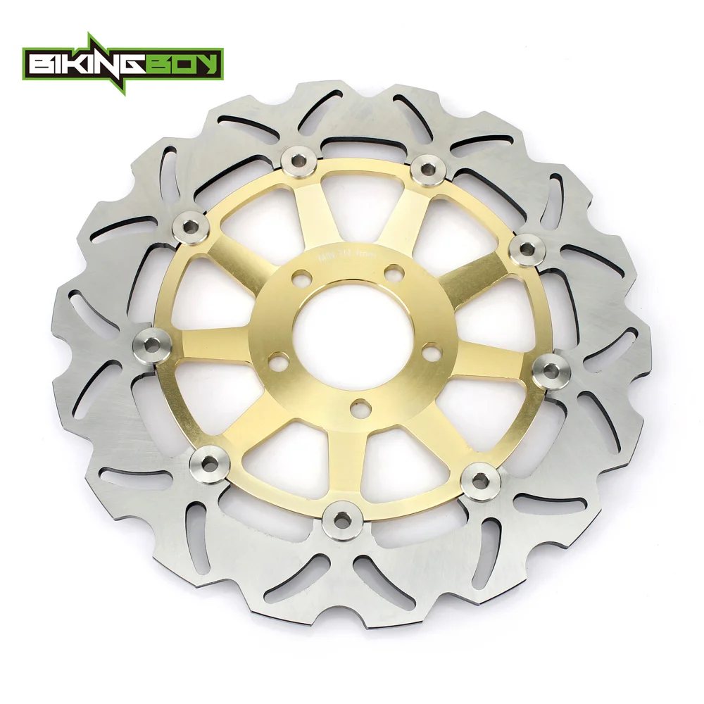 BIKINGBOY ротор дисковых передних тормозов диск ZR250 91 95 ZR 250 balius II 97 05 ZZR 90 W650 EJ650 99 04 03 ZL 600