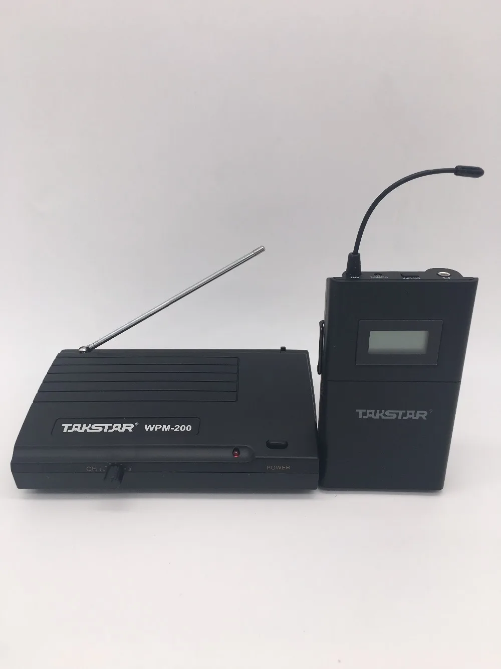 Takstar WPM-200 UHF Беспроводная система мониторинга 50 м дальность передачи в ухо стереогарнитура приемник передатчика