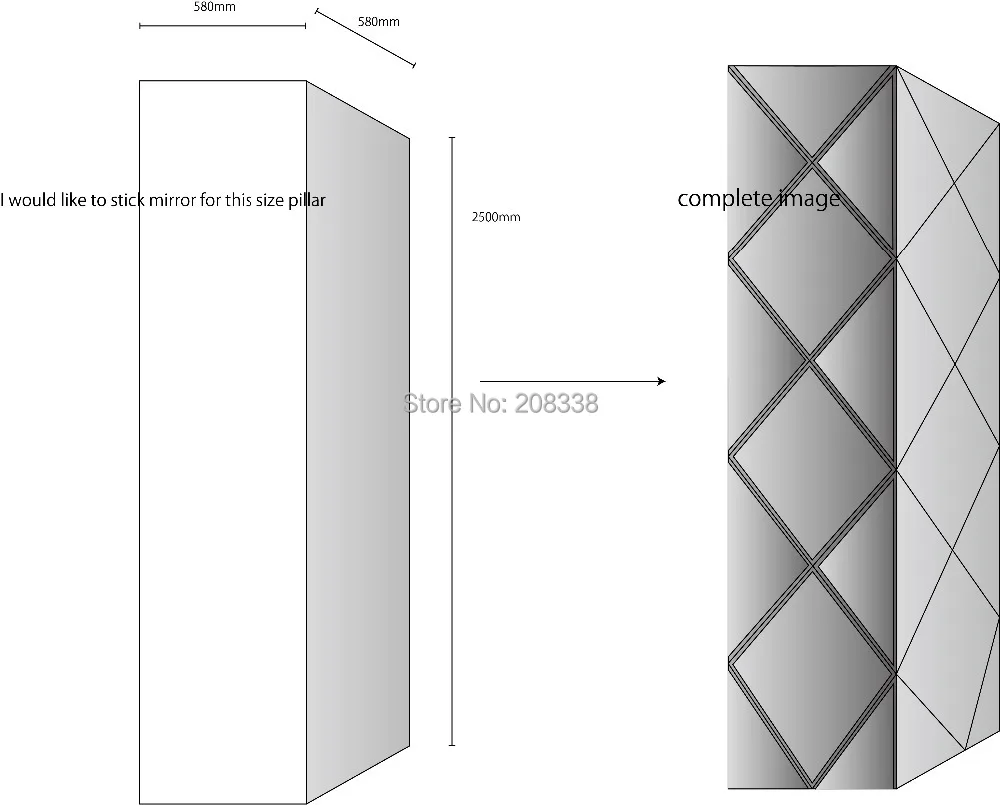 Скошенная зеркальная плитка|beveled mirror|mirror beveltile mirror |