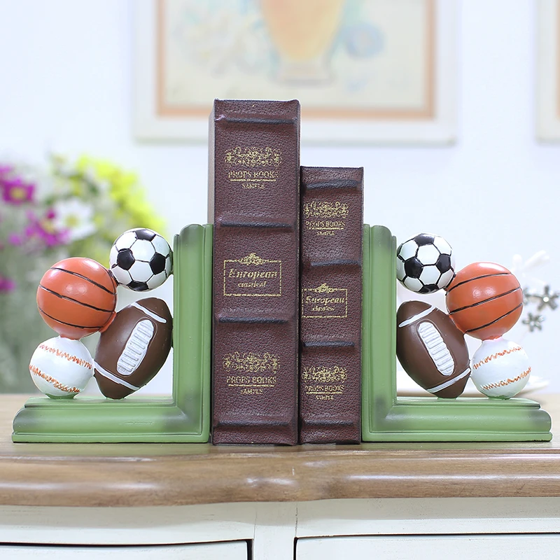 

Nordic Ball Sports Home Decoration Bookstand Creative Books By Studio Children's Room Ornament