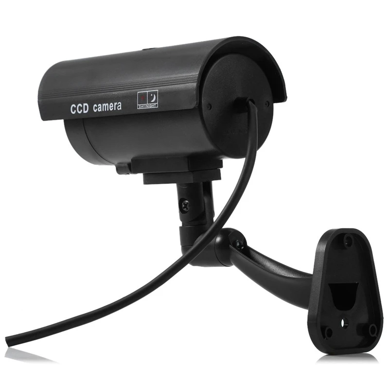 Наружная Водонепроницаемая манекен поддельная камера наружная, внутри помещений, противоугонная камера s домашняя камера видеонаблюдения игрушка CAM со вспышкой светодиодный свет для дома