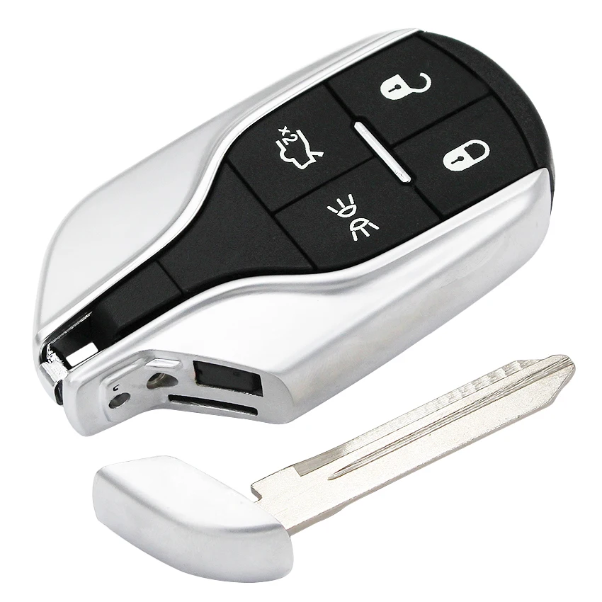 Высокое качество 4 кнопки умный пустой брелок чехол для ключей с дистанционным