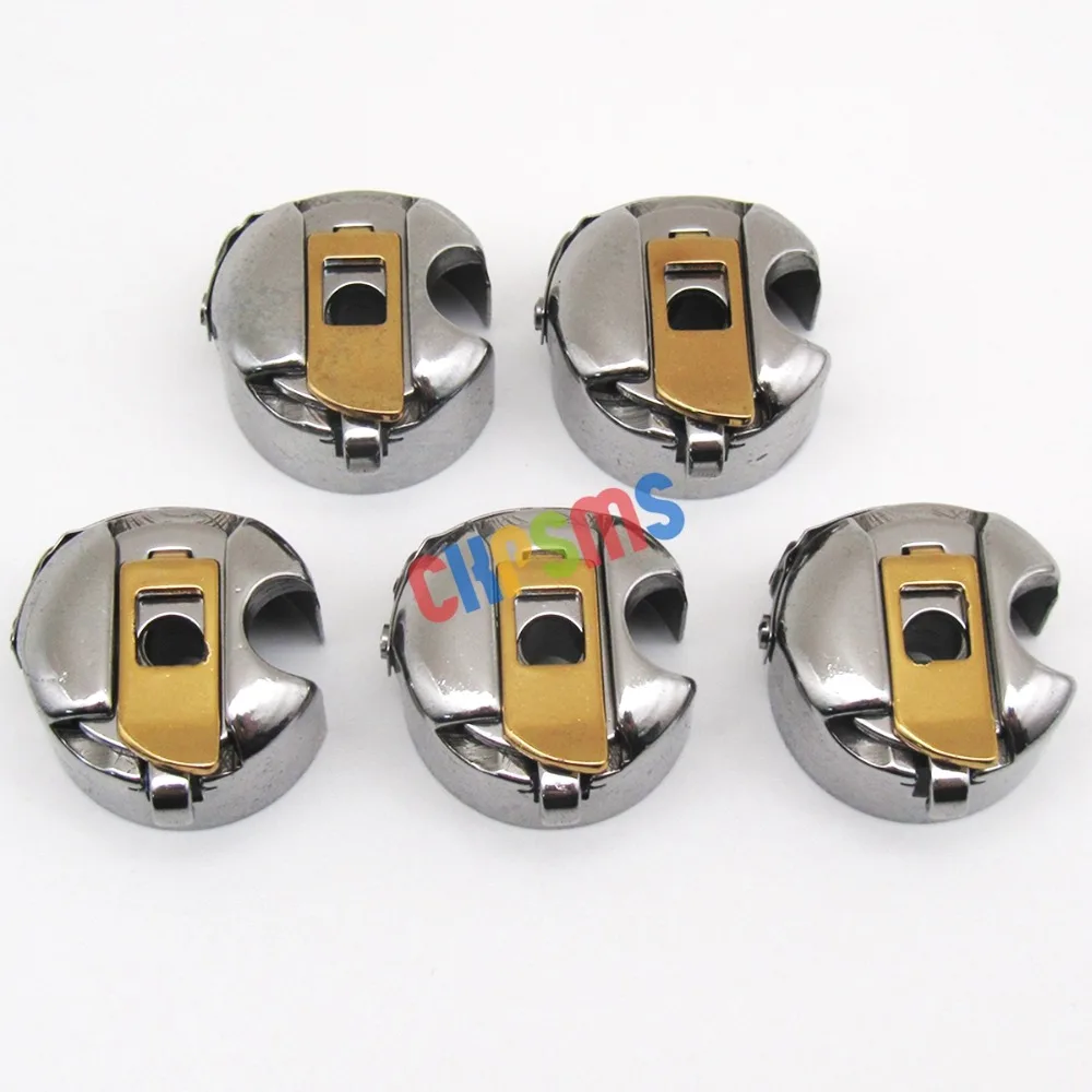 

5PCS #BC-DB1-NBL TITANIUM INDUSTRIAL SEWING MACHINE TITANIUM BOBBIN CASES FIT FOR JUKI CONSEW SINGER BROTHER