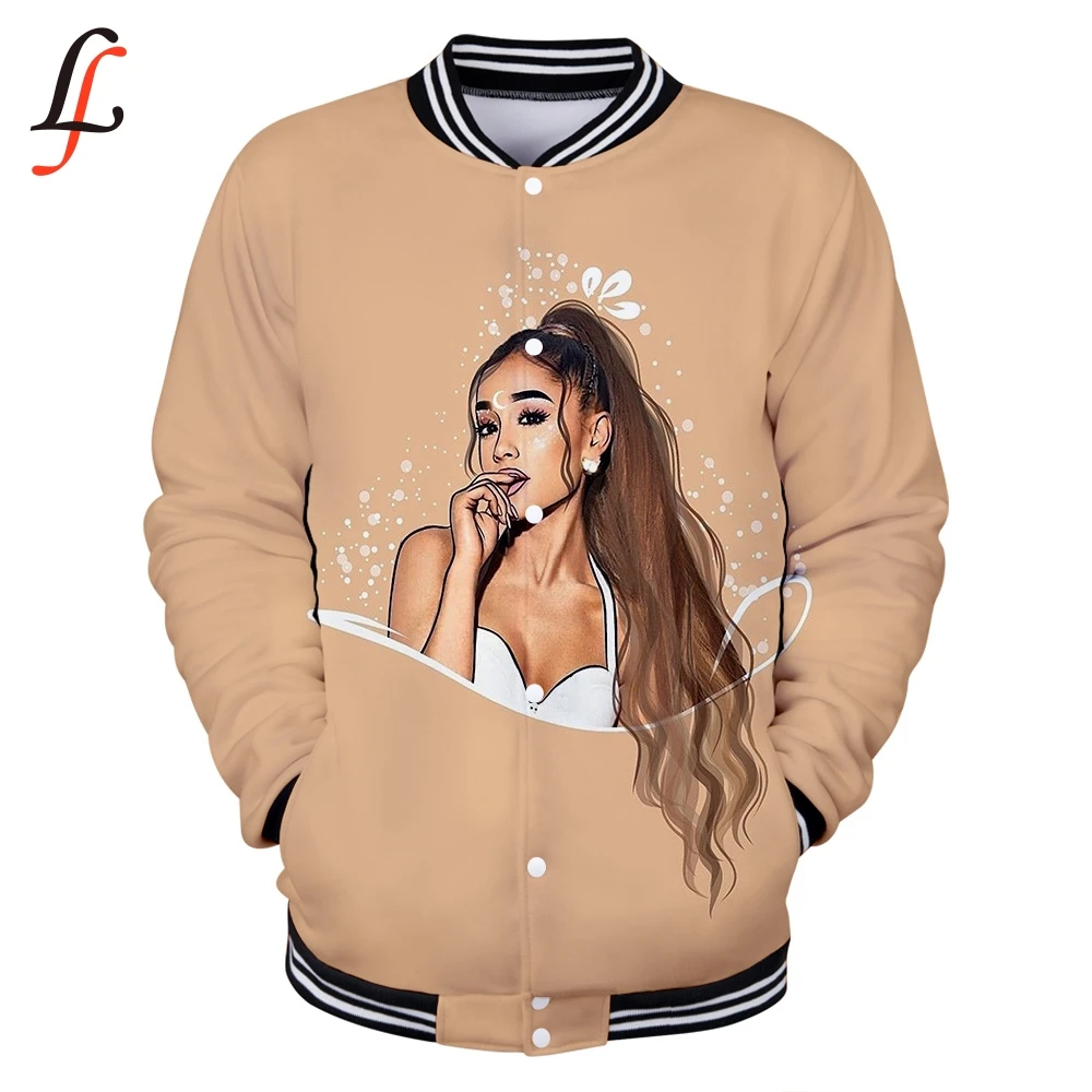Хип-хоп модная брендовая одежда Ariana Grande подсластитель 3D Мужская/Женская