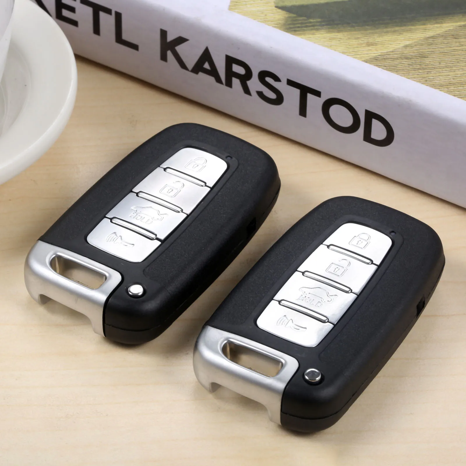 4 Buttons 433Mhz Remote Smart Car Key For VERACRUZ SANTA FE TUCSON ELANTRA GT SY5HMFNA04 PFC7952 Chip