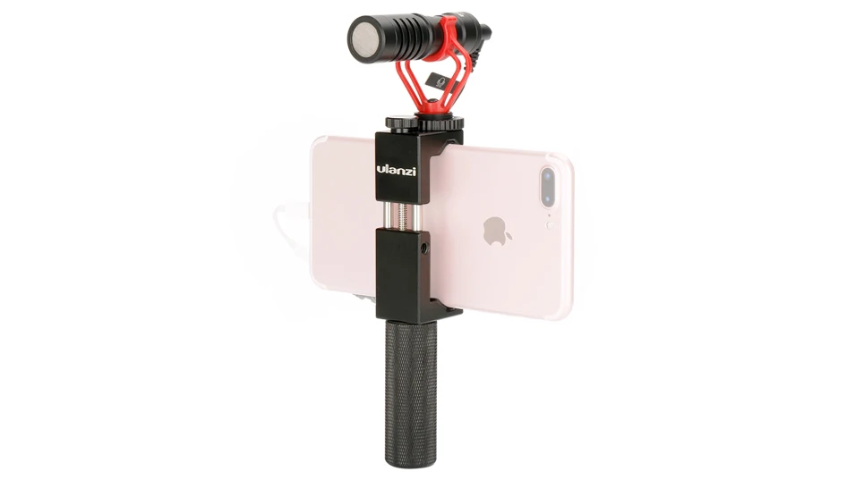 Ulanzi 360 вертикальный Телефон Штатив Адаптер для iPhone X 8 7 Plus samsung Холодный башмак держатель телефона ручной видео Риг