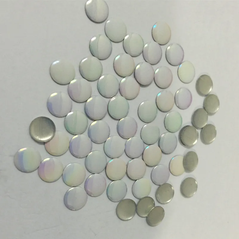 100 шт./лот 7 мм круглые шпильки для горячей фиксации ослепительные цветные панели