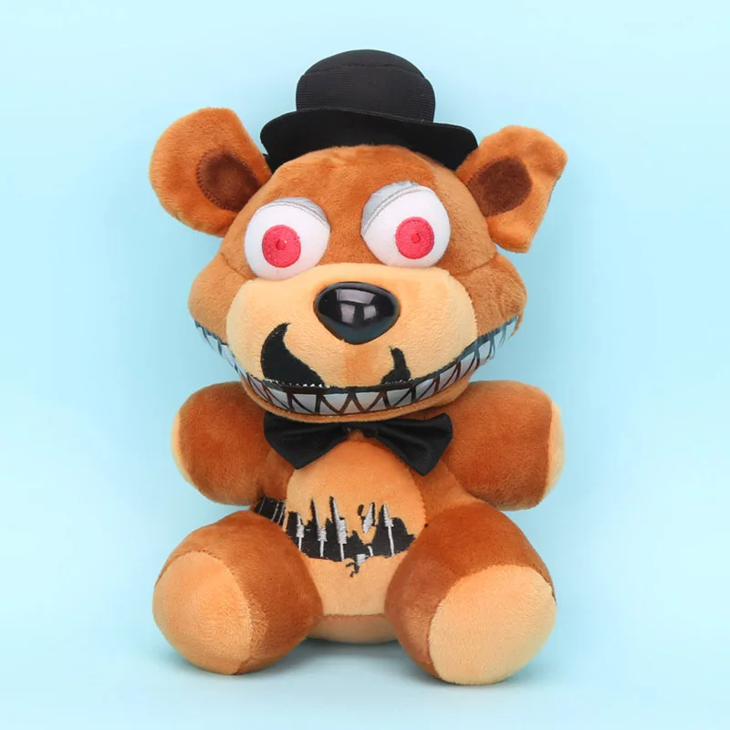 25 см игровой FNAF Five Nights at Freddy's Sister Location Red Foxy Mangle Golden Shadow медведь Фредди Бонни и Чика плюшевые игрушки куклы