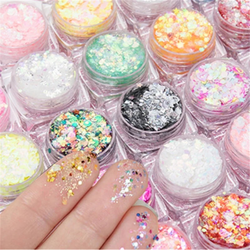 1 шт. макияж для лица и тела|Блестки тела| |