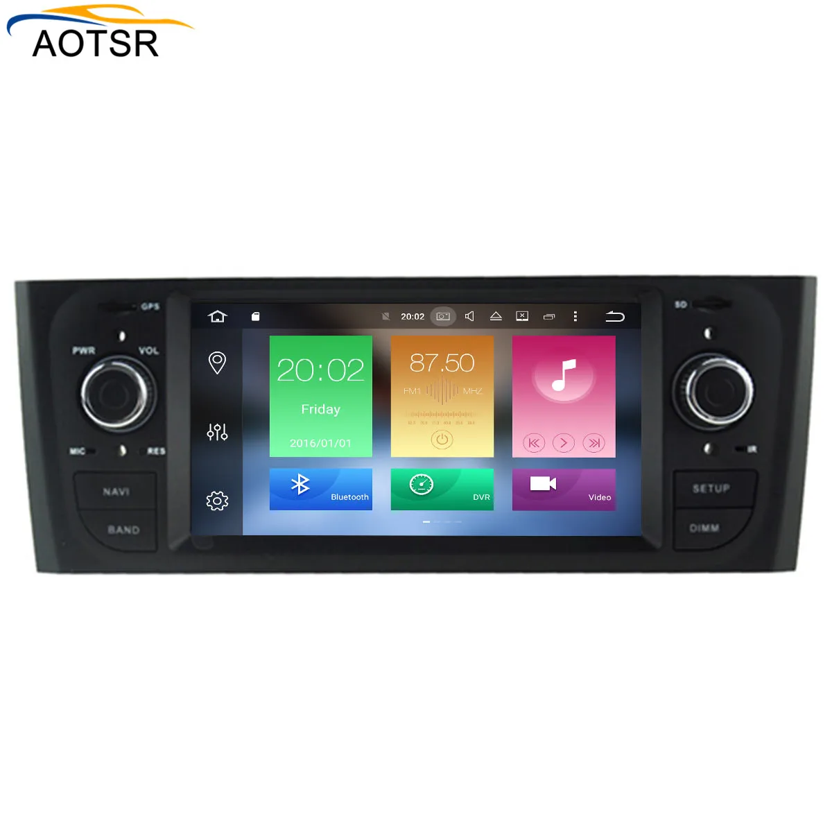 Ips Android 9 0 Автомобильный мультимедийный dvd плеер головное устройство для FIAT old Punto