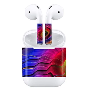 A006 GOOYIYO-Flora наклейка для Apple AirPods 2 Наушники с беспроводной зарядной коробкой Кожа DIY персональная виниловая наклейка наушники наклейка - Цвет: A006