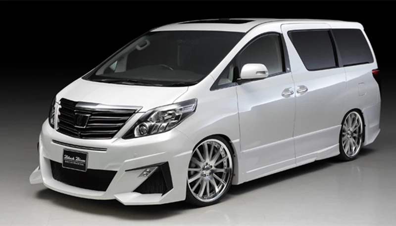Использование для Toyota Alphard door Body kit 2010- год декоративные панели FRP/PP пластиковая дверь защита автомобиля установка двери аксессуары