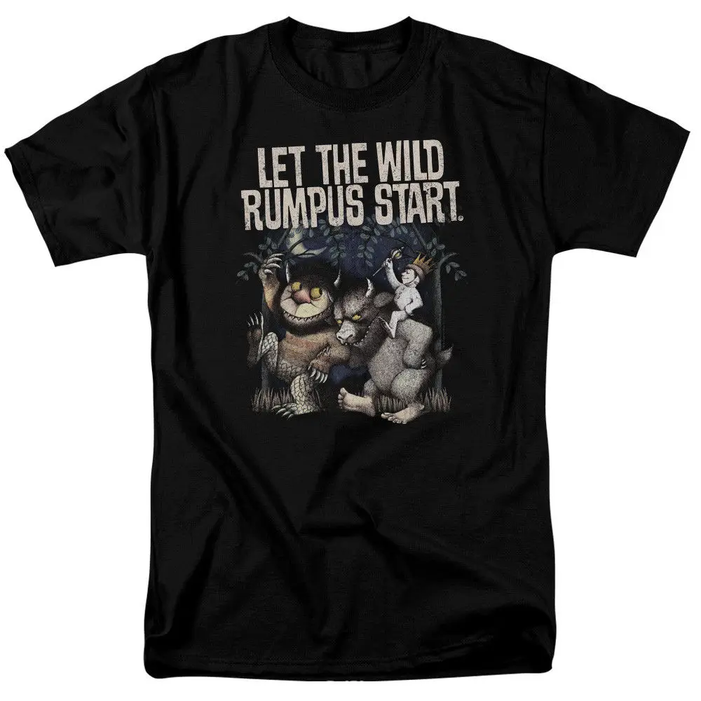 Футболка для взрослых Where The Wild Things Are Rumpus Лицензированная футболка с рисунком