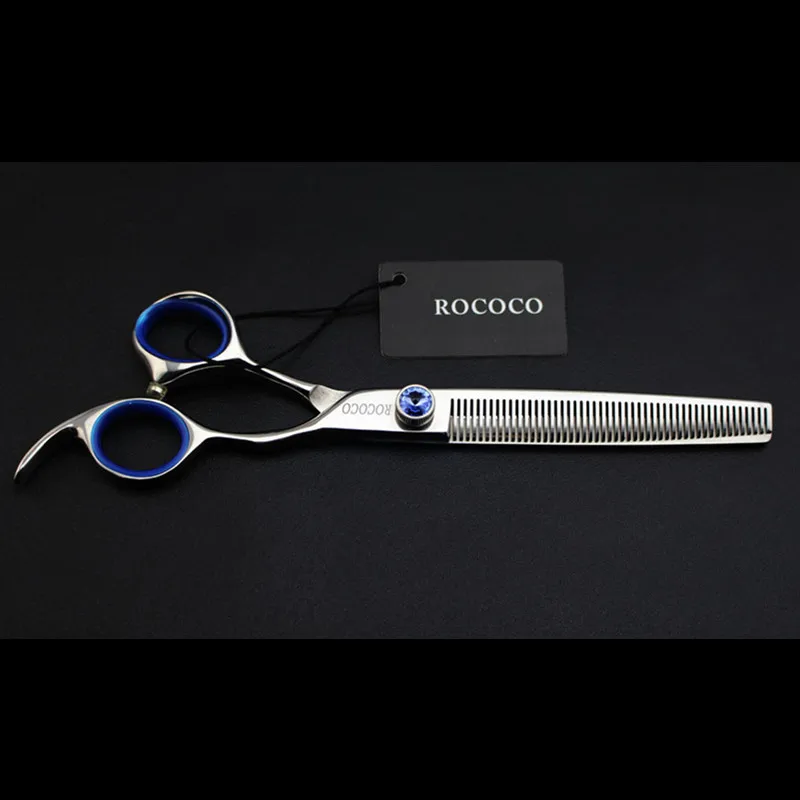 Профессиональные японские ножницы 440c 7 дюймов для стрижки домашних животных Gog