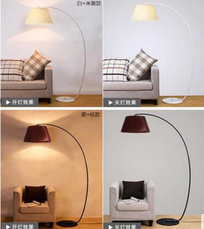 Напольный светильник с защитой глаз светодиодный креативный вертикальный для