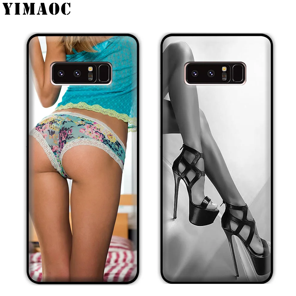 YIMAOC высокий каблук сексуальный задник мягкий силиконовый чехол для samsung Galaxy Note 10