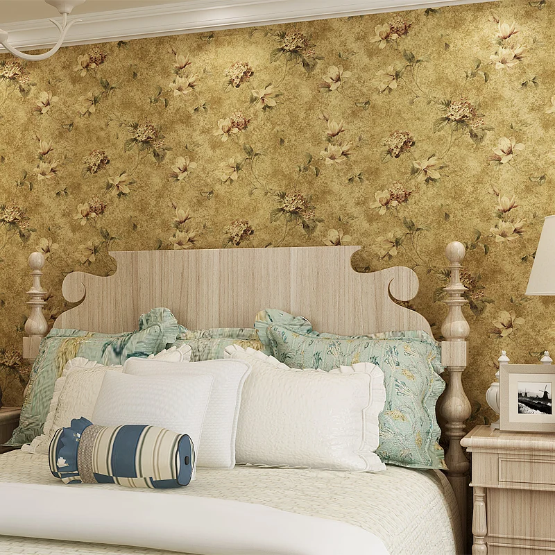 Классические обои из тисненой кожи 10 м Нетканая ткань в винтажном стиле