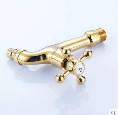 Новое поступление латунные в европейском стиле стиральная машина кран туалет