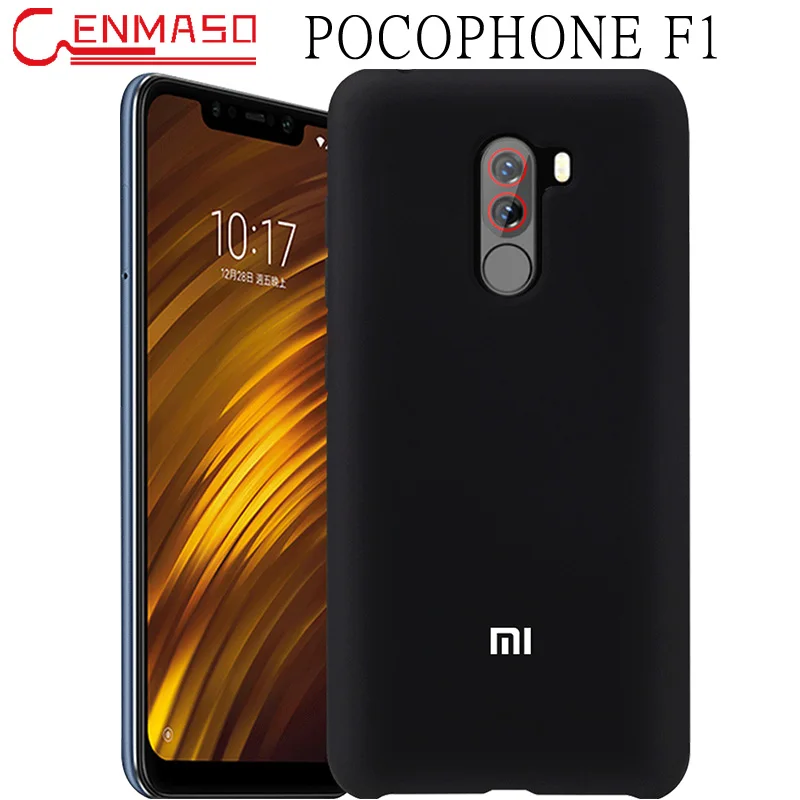 Xiaomi Pocophone F1 чехол из углеродного волокна текстурированное покрытие Pocophone F1 полный защитный задний Чехол для телефона Xiaomi Pocofone F1 чехол