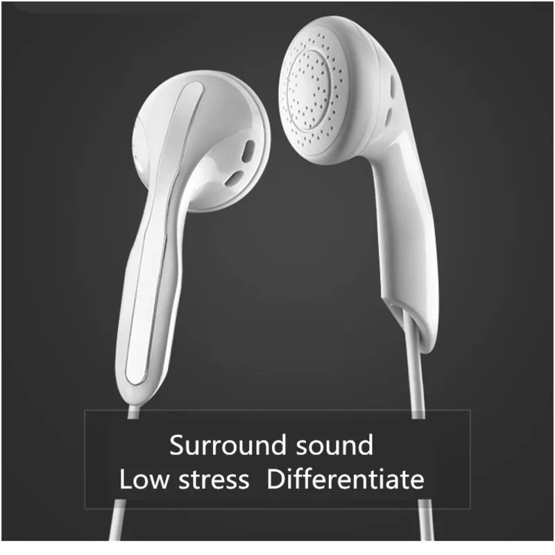 Наушники 3 5 мм стерео Музыкальная гарнитура с проводным управлением наушники