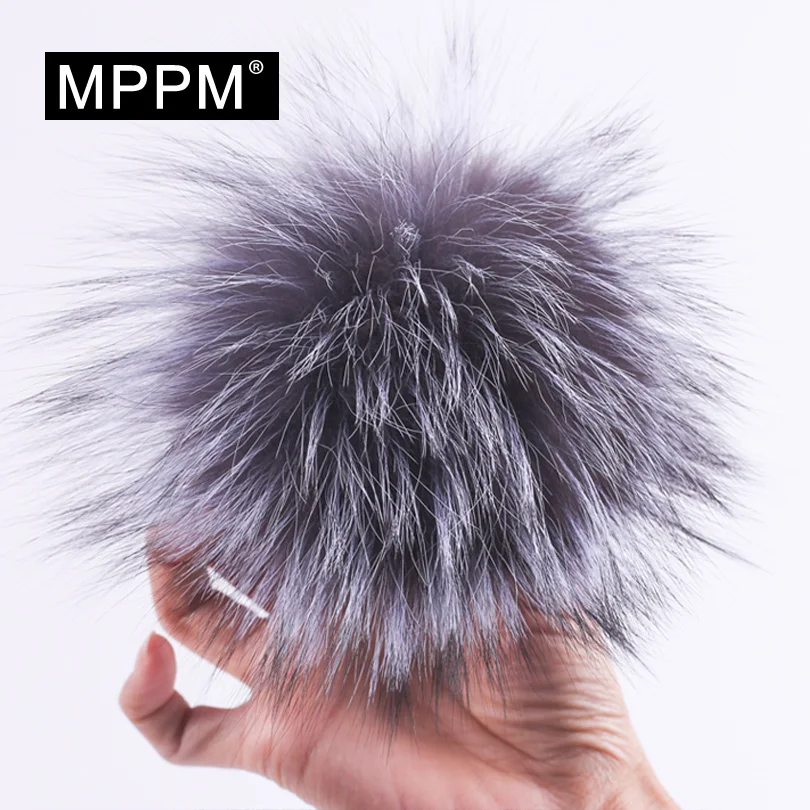 Помпоны из меха енота 19 20 см 21 22 см|raccoon fur ball|fur ball for hathat |