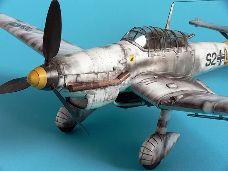 1:33 Германия Ju-87 модель самолета бомбардировщика 3D бумажная модель космическая библиотечная Бумага Ремесло картонный дом для детей бумажные игрушки