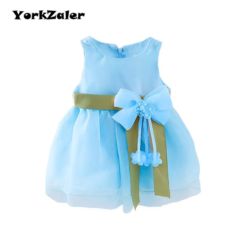 Yorkzaler милые платье принцессы для девочек Одежда 2017 Туту свадьбы дня рождения