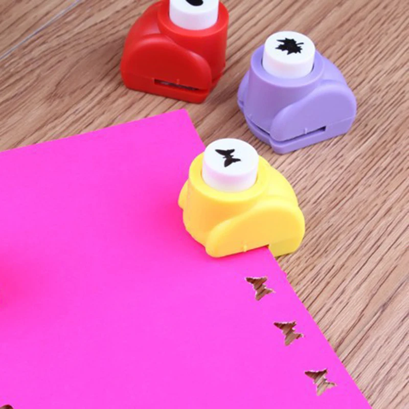 

Seal Mini Printing Paper Flower Cutter shapes Craft Toys Punch DIY Puncher Paper Cutter Scrapbooking Punches DIY Toys For Child