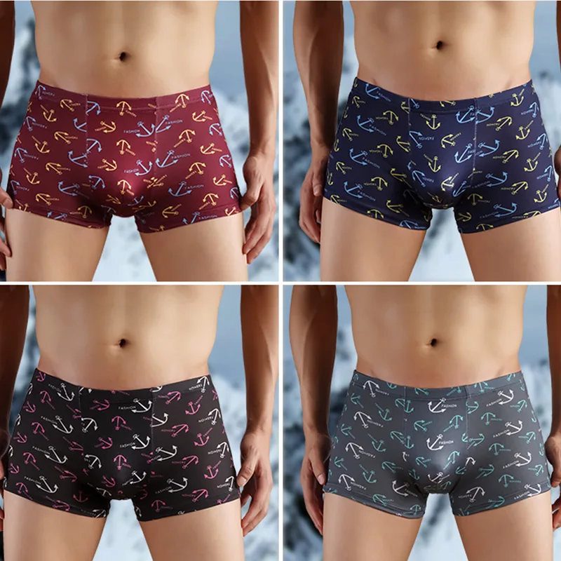 4 pieces/piece из яркое Мужское нижнее белье с боксеры брендовые носки хлопка обувь