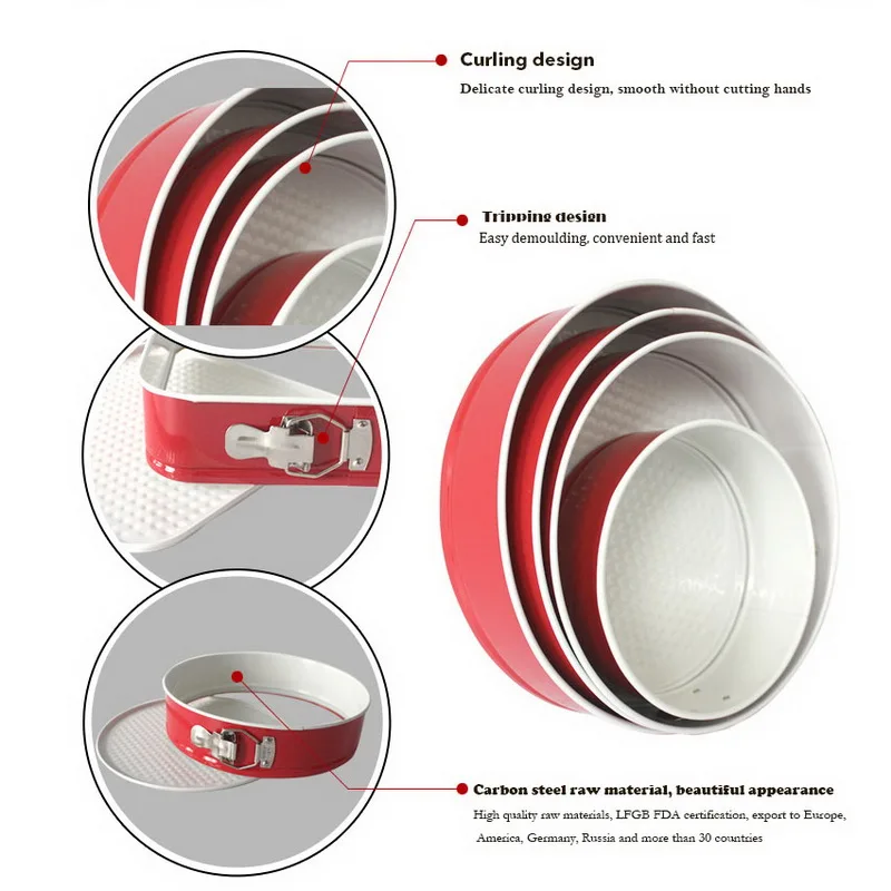 Hoomall противень для выпечки кухонный инструмент форма торта из нержавеющей стали