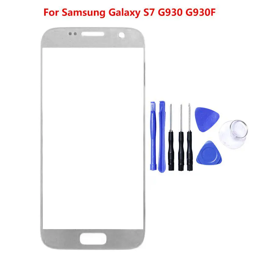 Передняя панель сенсорного экрана Внешний стекло объектива для samsung Galaxy S7 G930 |