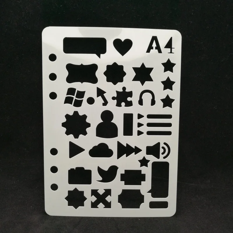 

Computer sign pvc Layering Stencils for Diy scrapbook Drawing Color Spray Stencil,painting stencil,home decor diy etc