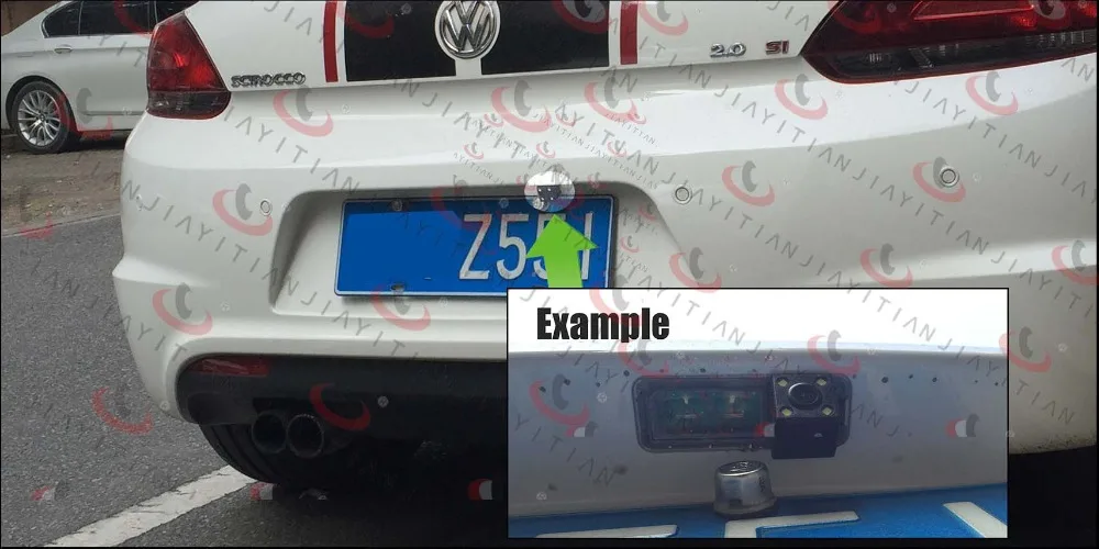 JIAYITIAN DIY камера заднего вида для VW Passat CC Passat B7 B8 Scirocco Golf EOS Phaeton светильник номерного знака комплект кронштейн