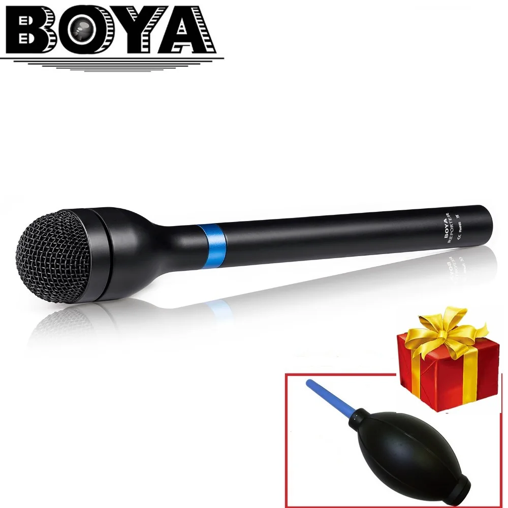 BOYA BY-HM100 Mic всенаправленный разъем XLR корпус из алюминиевого сплава | Электроника