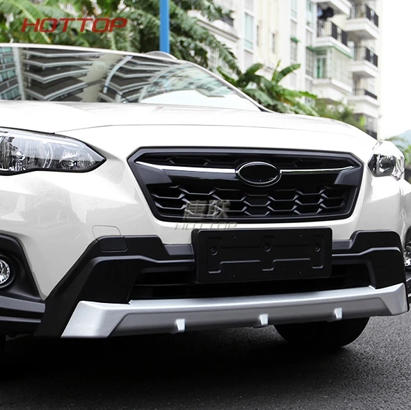Подходит для Subaru XV нержавеющая сталь передний и задний бампер противоскользящая защитная пластина крышка планки ABS хром