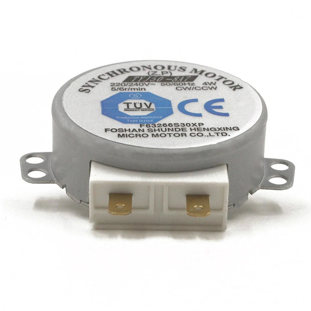 AC 220 240V 4W 6RPM 48mm Dia Микро Синхронный Мотор для теплого воздуха воздуходувки 50/60Hz CW/CCW