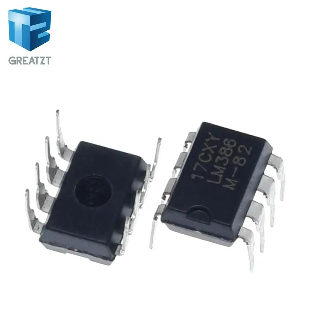GREATZT 10 шт. LM386 LM386N аудио усилитель мощности DIP 8|amplifier power|amplifier lm386amplifier audio |