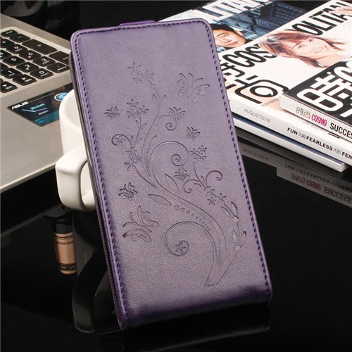 wx Purple HongBaiwei для huawei Honor 6X флип-чехол Модный тисненый флип-чехол кожаный чехол для huawei Honor 6X Вертикальная задняя крышка - Цвет: wx Purple